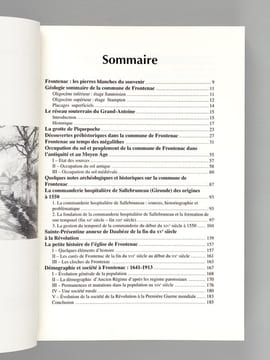 [ 8 volumes de la collection "A la découverte de l'Entre-Deux-Mers" : ] La Commanderie de Montarouch ; Frontenac ; Baigneaux ; Courpiac ; Ladaux ; ...