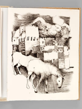 Poésies Mystiques. Illustrations originales gravées sur cuivre par Jean Ségalat.. JEAN DE LA CROIX ; (SEGALAT, Jean) ; [ Saint Jean de La Croix ]