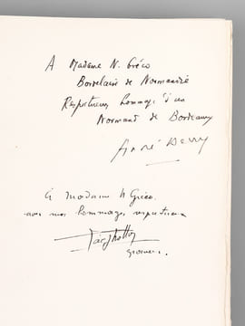 Chantefable de Murielle et d'Alain [ Livre dédicacé par l'auteur et l'illustratrice ]. BERRY, André ; NOTTON, Tavy