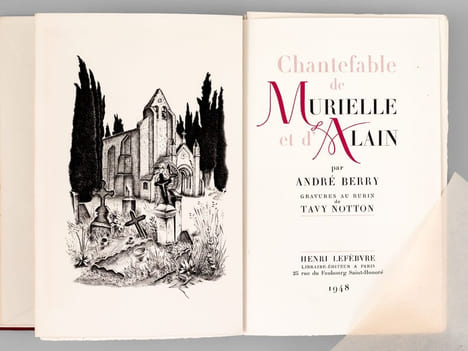 Chantefable de Murielle et d'Alain [ Livre dédicacé par l'auteur et l'illustratrice ]. BERRY, André ; NOTTON, Tavy