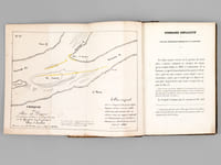 Nouvelles Recherches sur les Encombrements toujours croissants de la Garonne inférieure et de la Gironde, particulièrement relatives à la portion de leur lit qui longe les côtes du Médoc ; adressées le 24 août 1840, à M. le Préfet de la Gironde, qui les a transmises à M. le Ministre des Travaux Publics ; suivies d'une deuxième édition des Recherches sur la cause de ces Encombrements, imprimées en 1824, qui donnèrent lieu à l'importante décision prise en 1825 par le conseil général des ponts et chaussées, et précédées de deux plans topographiques et d'un sommaire.