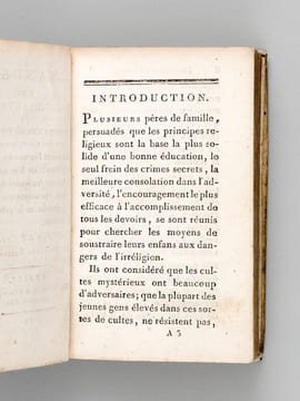 Manuel des Théophilanthropes ou Adorateurs de Dieu et amis des hommes, Contenant l'exposition de leurs dogmes, de leur morale et de leurs pratiques ...