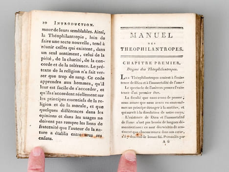 Manuel des Théophilanthropes ou Adorateurs de Dieu et amis des hommes, Contenant l'exposition de leurs dogmes, de leur morale et de leurs pratiques ...
