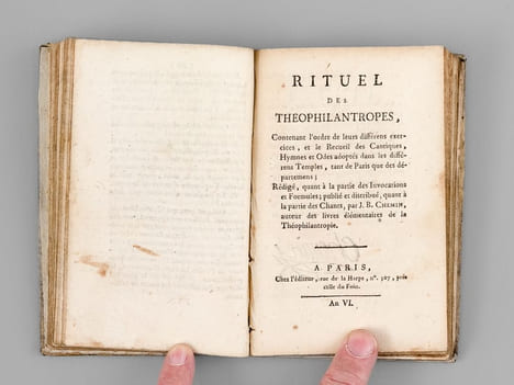 Manuel des Théophilanthropes ou Adorateurs de Dieu et amis des hommes, Contenant l'exposition de leurs dogmes, de leur morale et de leurs pratiques ...