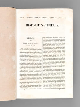 Oeuvres complètes de Buffon avec des extraits de Daubenton et la classification de Cuvier (Tomes 5 et 6 : Les Oiseaux ). BUFFON ; [ TRAVIES ; ...