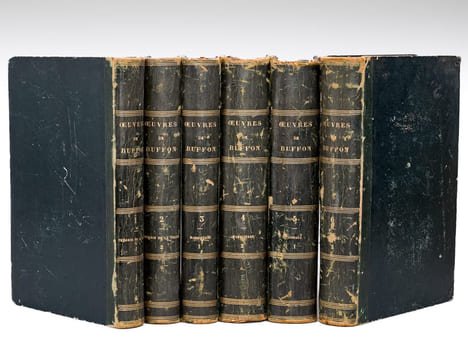 Oeuvres complètes de Buffon avec des extraits de Daubenton et la classification de Cuvier (6 Tomes - Complet) Tome I : Matières générales. Théorie de ...