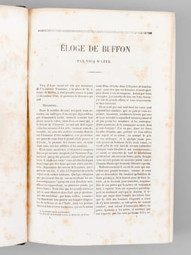 Oeuvres complètes de Buffon avec des extraits de Daubenton et la classification de Cuvier (6 Tomes - Complet) Tome I : Matières générales. Théorie de ...