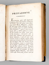 Tableau topographique et historique des Isles d'Ischia, de Ponza, de Vandotena, de Procida et de Nisida ; du Cap de Misène et du mont Pausilipe [ Edition originale ] [ Suivi de : ] Descrizione dello stato antico, e moderno dell'anfiteatro campano di Mariano de Laurentiis [ Edition originale ] 
