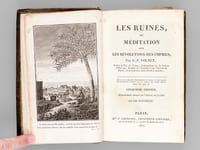 Les Ruines, ou Méditation sur les Révolutions des Empires.