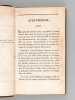 Elémens de l'Histoire de la Littérature Française jusqu'au milieu du 17e siècle [ Edition originale ]. CHARBONNIERES, A. de ; [ CHARBONNIERES, Antoine ...