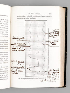 Physiologie médicale de la Circulation du Sang basée sur l'Etude graphique des mouvements du Coeur et du Pouls artériel avec application aux maladies ...