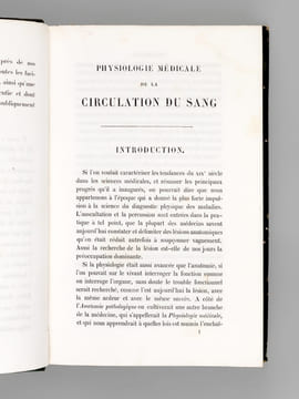 Physiologie médicale de la Circulation du Sang basée sur l'Etude graphique des mouvements du Coeur et du Pouls artériel avec application aux maladies ...