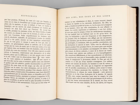 Oeuvres complètes (5 Tomes - Complet). HIPPOCRATE ; (DUHAMEL, Georges ; CHIEZE, Jean)
