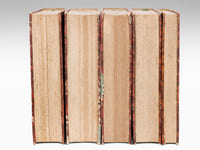 Publius Virgilius Maro varietate lectionis et perpetua Adnotatione illustratus a Christ. Gottl. Heyne (5 Volumes - Complete set) Vol. 1 : Bucolica et Georgica ; Vol. 2 : Aenidis Libri I-VI ; Vol. 3 : Aenidis Libri VII - XII et Index Notarum ; Vol. 4 : Carmina minora quaestiones virgilanae et notitia literaria ; Vol. 5 : Publi Vergili Maronis Carmina ad pristinam Orthographiam, quoad eius fieri potuit revocata