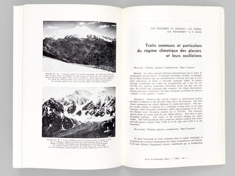 Symposium géographique franco-soviétique "Alpes - Caucase". Livret-guide Caucase (matériaux pour le symposium, août 1974) [ Livre dédicacé par les ...