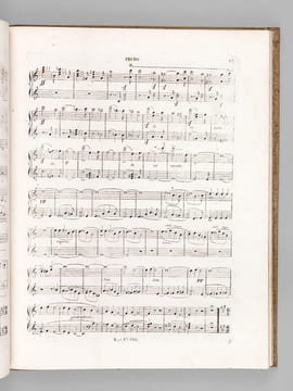 Symphonie N°3 composée et dédiée à Sa Majesté la Reine Victoria d'Angleterre par F. Mendelssohn Bartholdy, arrangée pour Piano à quatre mains par ...