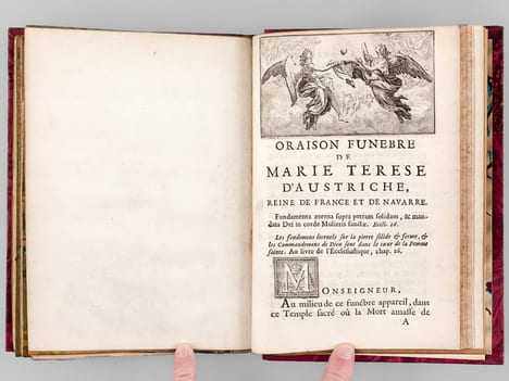 [ Recueil de 7 Oraisons Funèbres en éditions originales : ] [ Oraison Funèbre de tres-haut & tres-puissant Prince, Henri de la Tour-d'Auvergne, ...