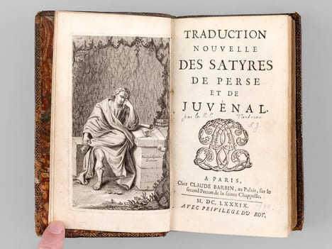 Traduction nouvelle de Perse et de Juvénal [ Edition originale de la traduction ]. PERSE ; JUVENAL ; [ TARTERON, R.P. ]