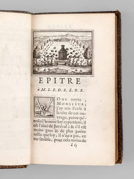 Traduction nouvelle de Perse et de Juvénal [ Edition originale de la traduction ]. PERSE ; JUVENAL ; [ TARTERON, R.P. ]