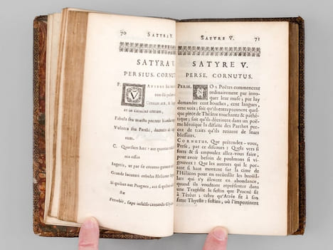 Traduction nouvelle de Perse et de Juvénal [ Edition originale de la traduction ]. PERSE ; JUVENAL ; [ TARTERON, R.P. ]
