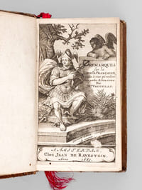 Remarques sur la Langue Françoise, utiles à ceux qui veulent bien parler & bien écrire [ Remarques sur la Langue Française ]