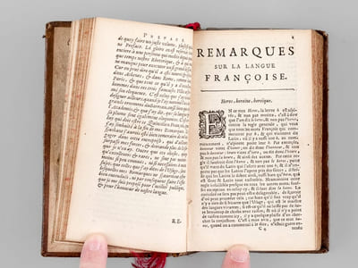 Remarques sur la Langue Françoise, utiles à ceux qui veulent bien parler & bien écrire [ Remarques sur la Langue Française ]