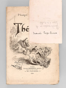 Thélème. Un prologue & quatre Actes en vers [ Edition originale - Livre dédicacé par l'auteur - Avec une L.A.S. de l'auteur ]. CHEVAIS, Maurice ;  ...
