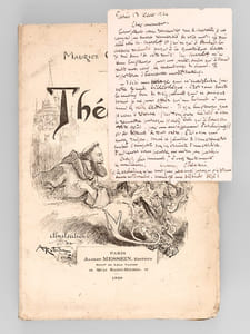 Thélème. Un prologue & quatre Actes en vers [ Edition originale - Livre dédicacé par l'auteur - Avec une L.A.S. de l'auteur ]