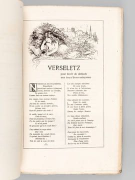 Thélème. Un prologue & quatre Actes en vers [ Edition originale - Livre dédicacé par l'auteur - Avec une L.A.S. de l'auteur ]. CHEVAIS, Maurice ;  ...