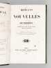 Romans et Nouvelles par De Stendhal (Henri Beyle) [ Edition en partie originale ]  Armance - Mina Wangel - San Fransicso a Ripa - Philibert Lescale - ...