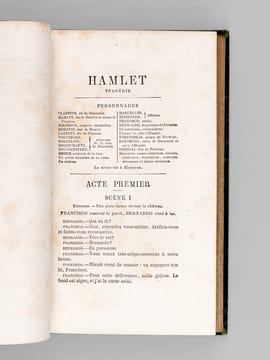 Oeuvres complètes de Shakspeare (8 Tomes - Complet) [ Shakespeare ] Tome I : Vie de Shakspeare. Hamlet. La Tempête. Coriolan; Tome II : Jules César. ...