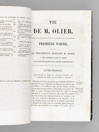 Vie de M. Olier, Fondateur du séminaire de Saint Sulpice, accompagnée de notices sur un grand nombre de personnages contemporains (2 Tomes - Complet)