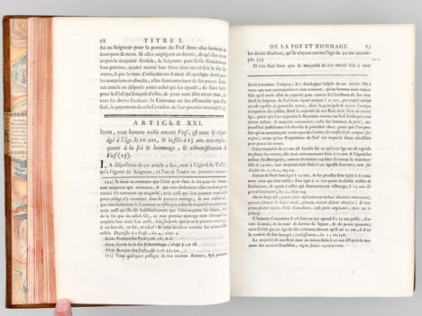 Traité des Fiefs de Dumoulin, analysé et conféré avec les autres feudistes. HENRION DE PENSEY ; (DUMOULIN)