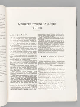 Dunkerque pendant la Guerre 1914-1918. CHATELLE, Albert