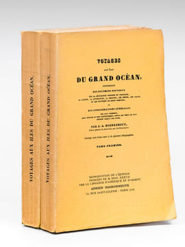 Voyages aux Iles du Grand Océan (2 Tomes - Complet) Contenant des documens nouveaux sur la géographie physique et politique, la langue, la ...
