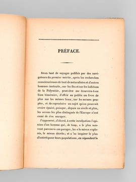 Voyages aux Iles du Grand Océan (2 Tomes - Complet) Contenant des documens nouveaux sur la géographie physique et politique, la langue, la ...
