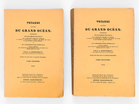 Voyages aux Iles du Grand Océan (2 Tomes - Complet) Contenant des documens nouveaux sur la géographie physique et politique, la langue, la ...