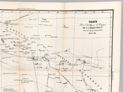 Voyages aux Iles du Grand Océan (2 Tomes - Complet) Contenant des documens nouveaux sur la géographie physique et politique, la langue, la ...