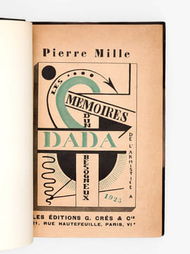 Mémoires d'un Dada besogneux de l'Armistice à 1925 [ Edition originale ]. MILLE, Pierre