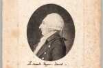 Portrait du Comte Roger Ducos dessiné au Physionotrace et gravé par Quenedey [ Avec son cachet de cire et la mention "Comte Roger Ducos" portée à la ...