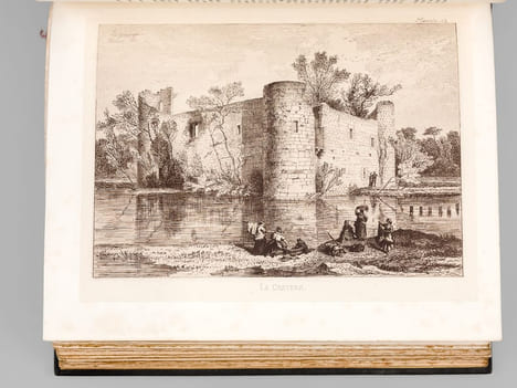 La Maison de Bordeaux et les premiers Captaux de Buch [ Edition originale - Exemplaire unique de l'auteur enrichi de 40 planches ajoutées dont 24 ...
