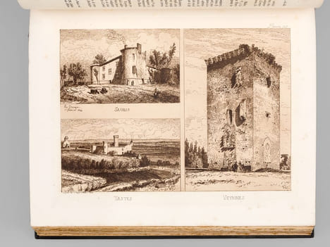 La Maison de Bordeaux et les premiers Captaux de Buch [ Edition originale - Exemplaire unique de l'auteur enrichi de 40 planches ajoutées dont 24 ...