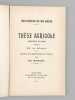 Projet d'exploitation d'une ferme charentaise [ Edition originale - Livre dédicacé par l'auteur ]  Thèse Agricole soutenue en 1923 devant MM. les ...
