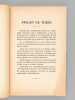 Domaine du Crot-Barret. Ferme d'Embouche dans le Val d'Allier [ Edition originale - Livre dédicacé par l'auteur ]  Thèse Agricole soutenue en 1923 à ...