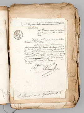 Archives relatives aux litiges suscités par la succession de Guillaume Louis Jame de Givry, ancien conseiller du Roi, maître ordinaire en sa chambre ...