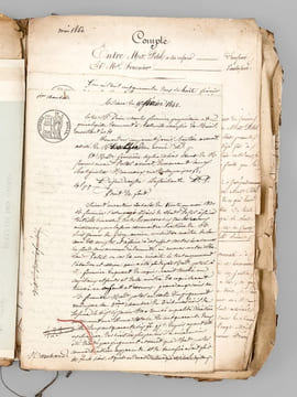Archives relatives aux litiges suscités par la succession de Guillaume Louis Jame de Givry, ancien conseiller du Roi, maître ordinaire en sa chambre ...