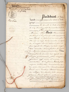 Archives relatives aux litiges suscités par la succession de Guillaume Louis Jame de Givry, ancien conseiller du Roi, maître ordinaire en sa chambre ...
