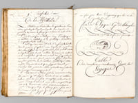 Cours de philosophie de l'abbé Jean-François de Valrivière An 1801 - 1802 [ Cours manuscrit de logique rédigé par un étudiant ]