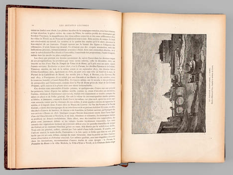 [ Recueil de 4 titres de la collection Les Artistes Célèbres : ] Corot par Emile Michel - Constant Troyon par A. Hustin - Antoine Louis Barye par ...