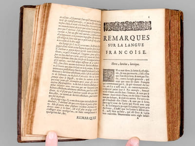 Remarques sur la Langue Françoise, utiles à ceux qui veulent bien parler & bien écrire [ Remarques sur la Langue Française ]